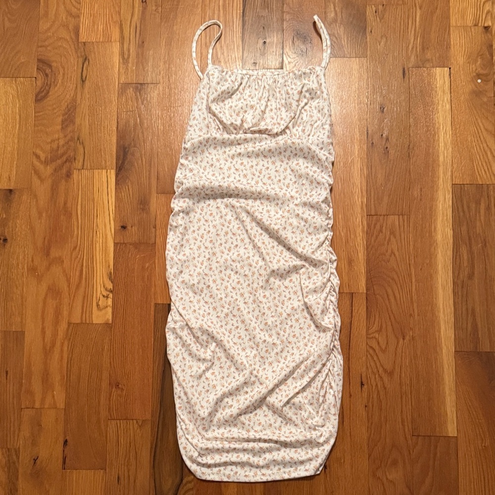 Floral Print Sleeveless Dress